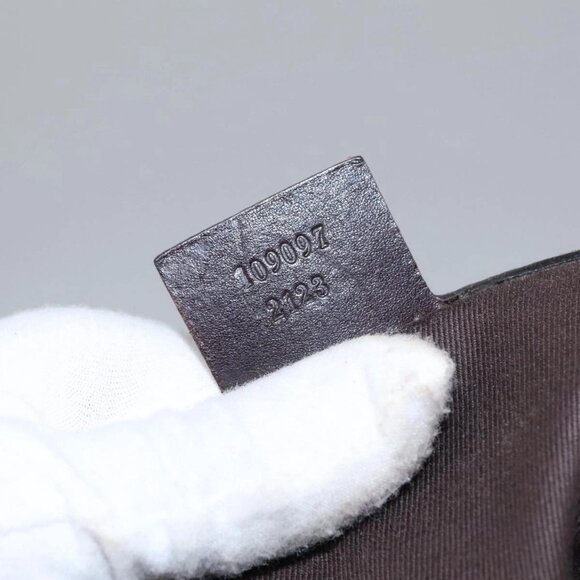 GUCCI GG Canvas Shoulder Bag Beige 109097 Auth 103594 - Picture 13 of 16